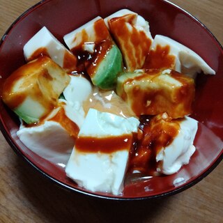 アボカド豆腐サラダ
